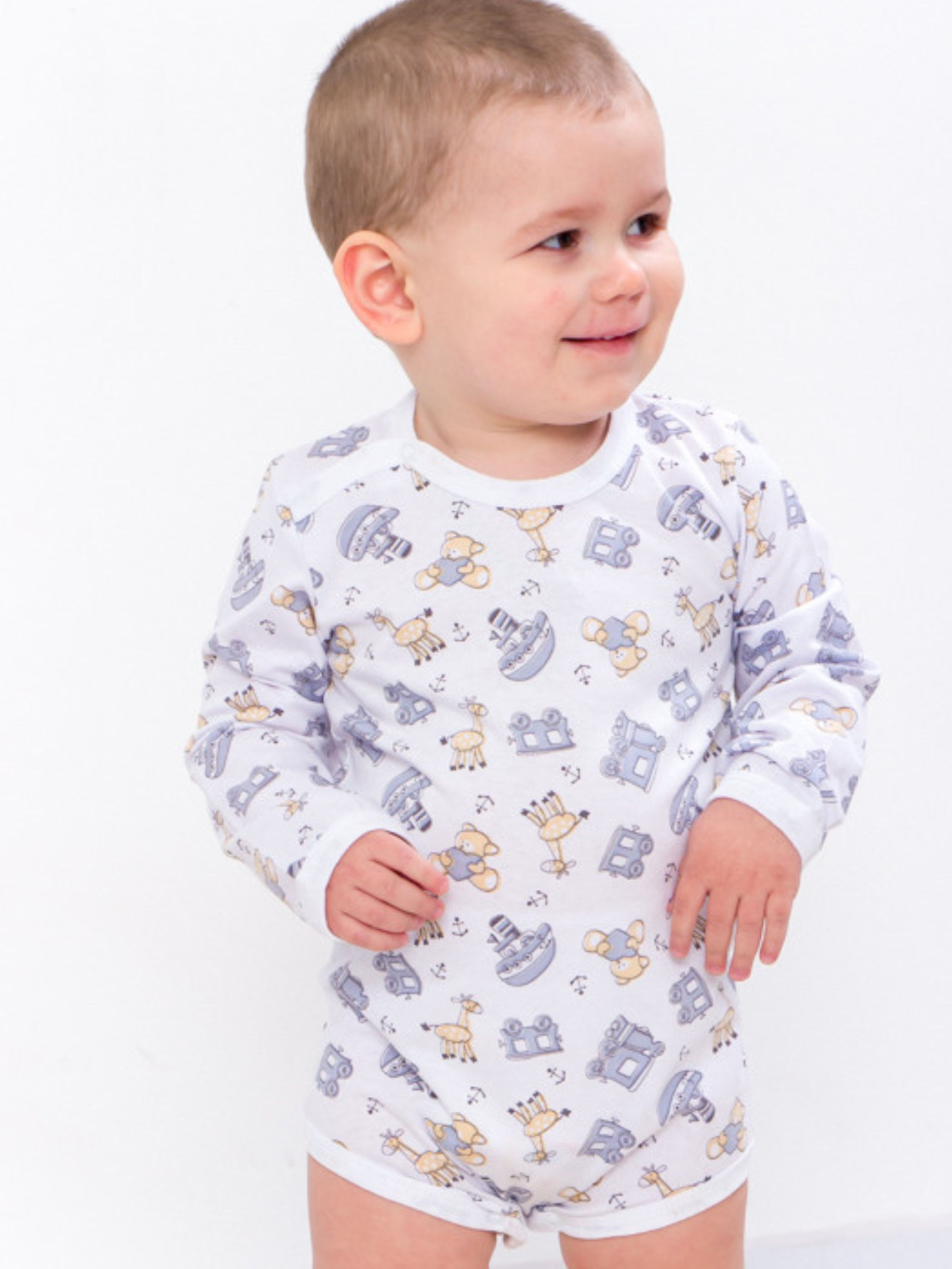 Боди для младенцев Носи своє модель 5010-002-4-grashki-blij Фото