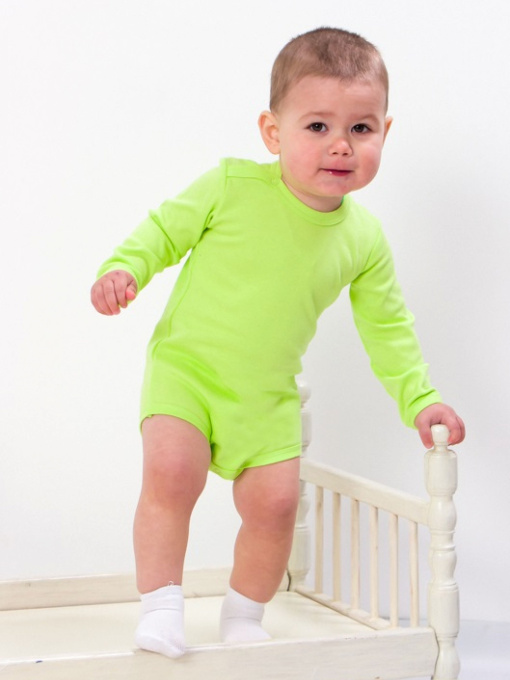 Боди для младенцев Носи своє модель 5010-015-4-salatovij Фото