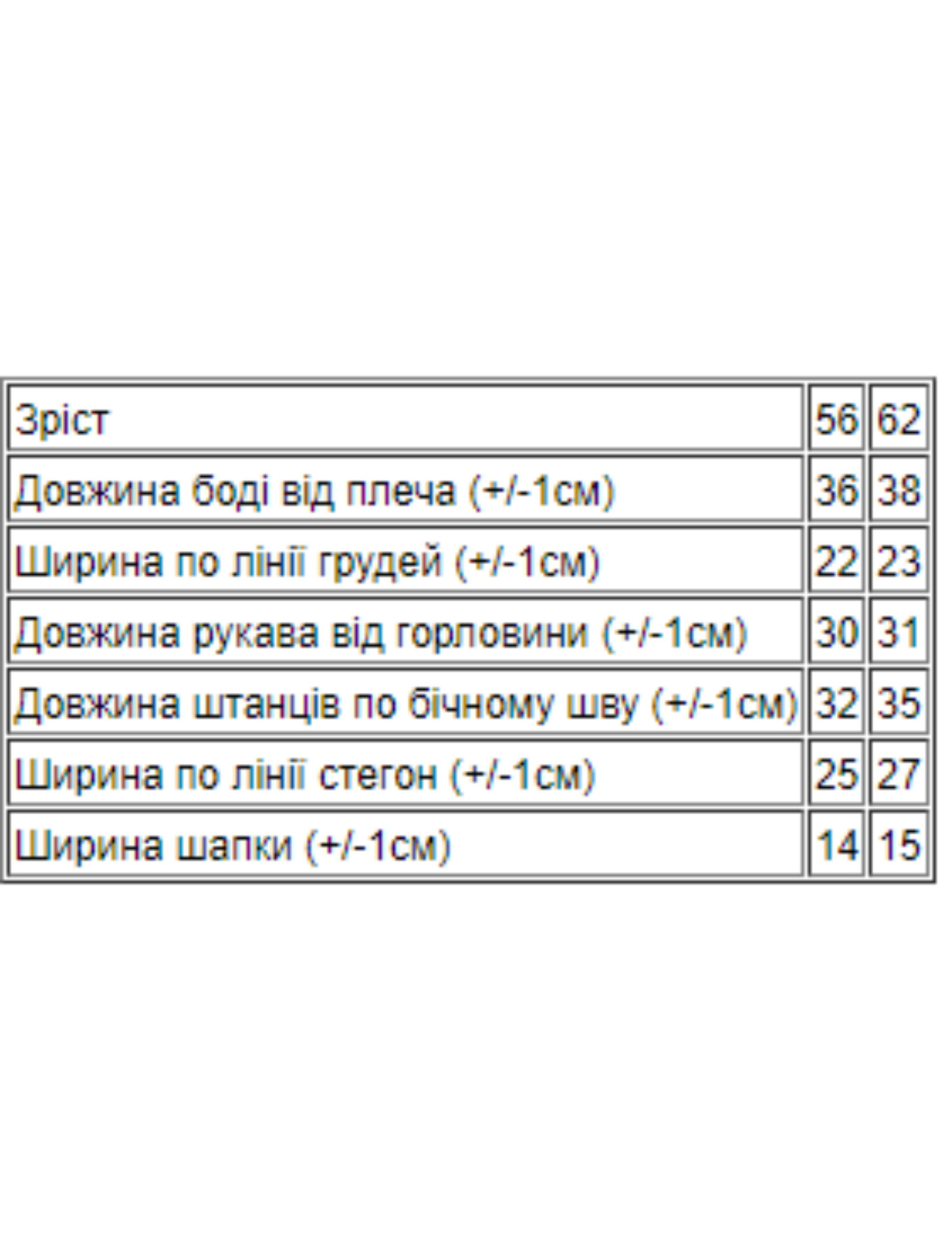 Комплект для младенцев Носи своє модель 5016-000-ne-viznacheno Фото