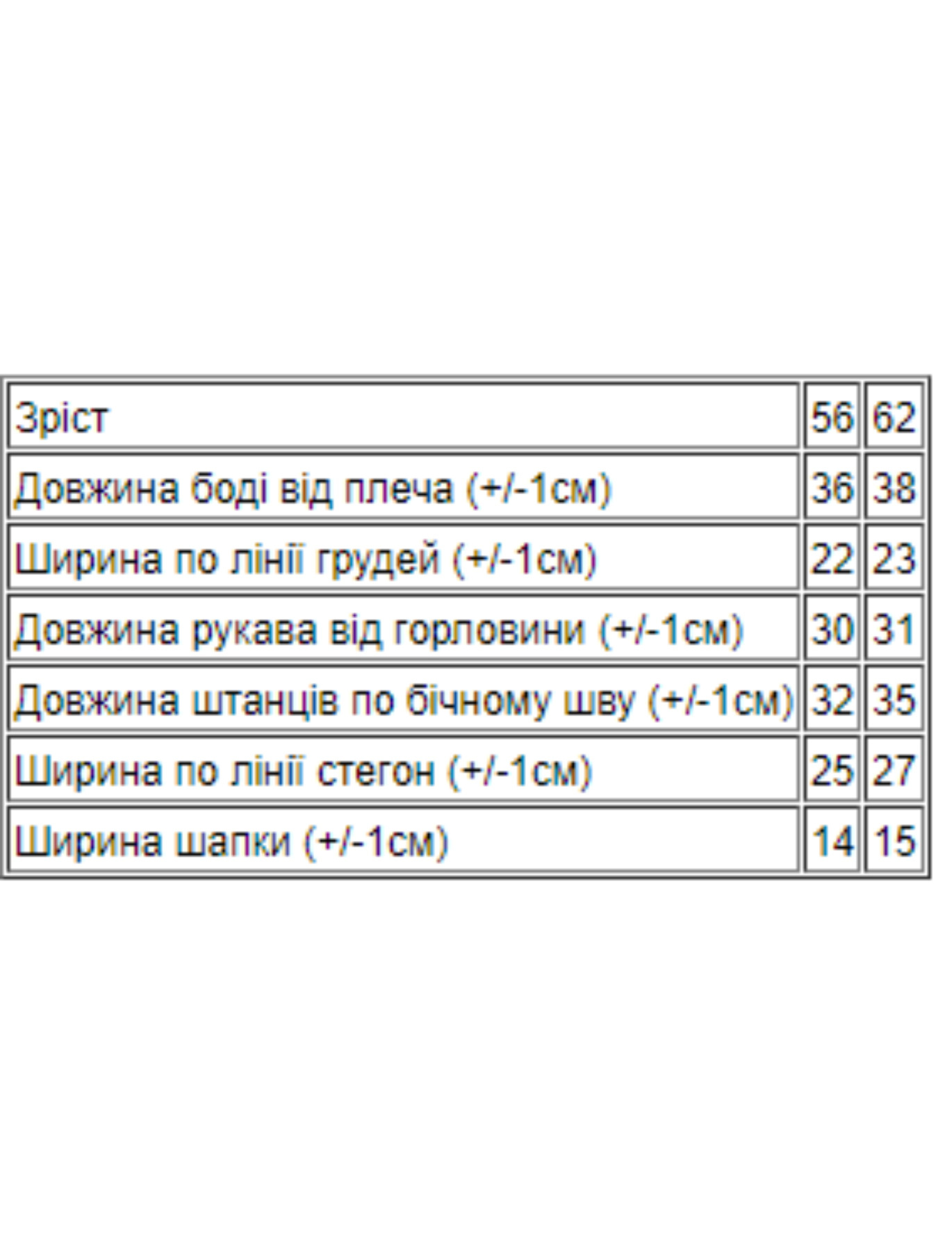 Комплект для немовлят Носи своє модель 5016-000-ne-viznacheno Фото