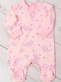 Нательный комбинезон Носи своє модель 5032-002-5-kotiki-persik Фото