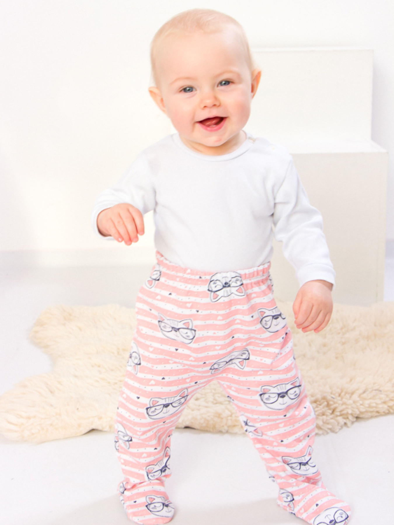 Ползунки Носи своє модель 5033-024-5-kotiki-persik Фото