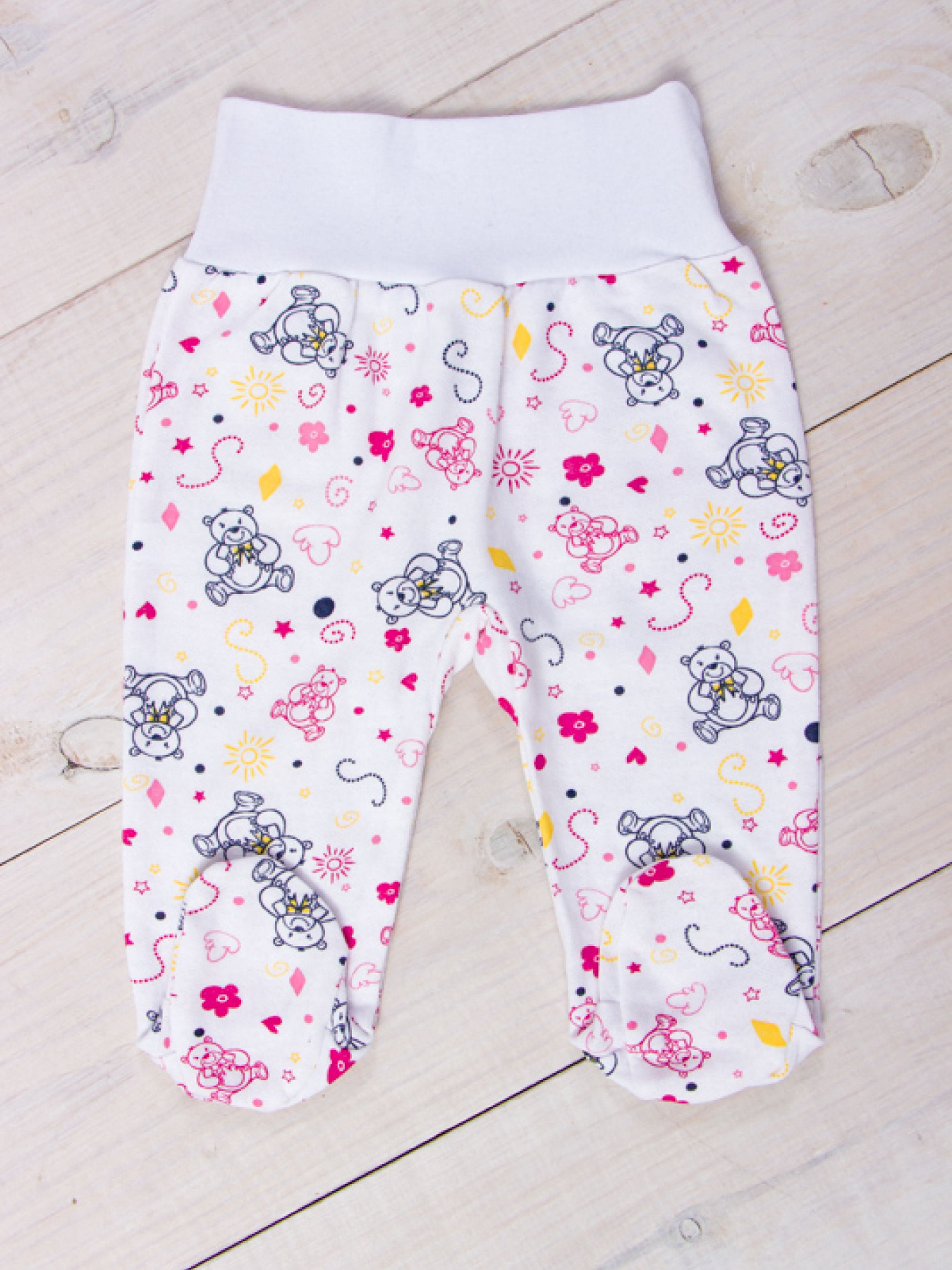 Ползунки Носи своє модель 5034-024-5-mshka-malina-na-blomu Фото