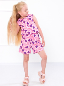 Комбинезон Носи своє модель 6014-043-1-serdechka-rozhevij Фото