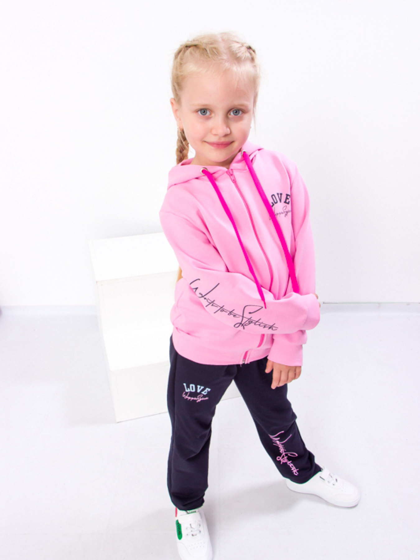 Спортивный костюм Носи своє модель 6018-057-33-2-rozhevij-love Фото