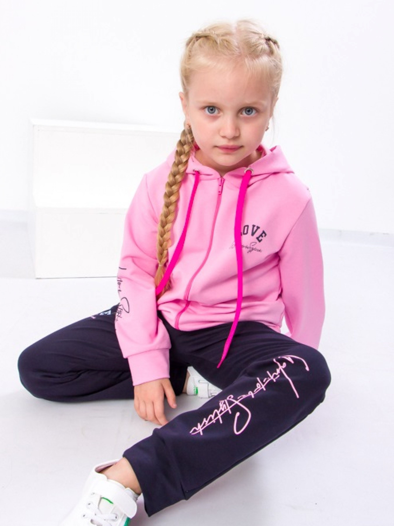 Спортивный костюм Носи своє модель 6018-057-33-2-rozhevij-love Фото