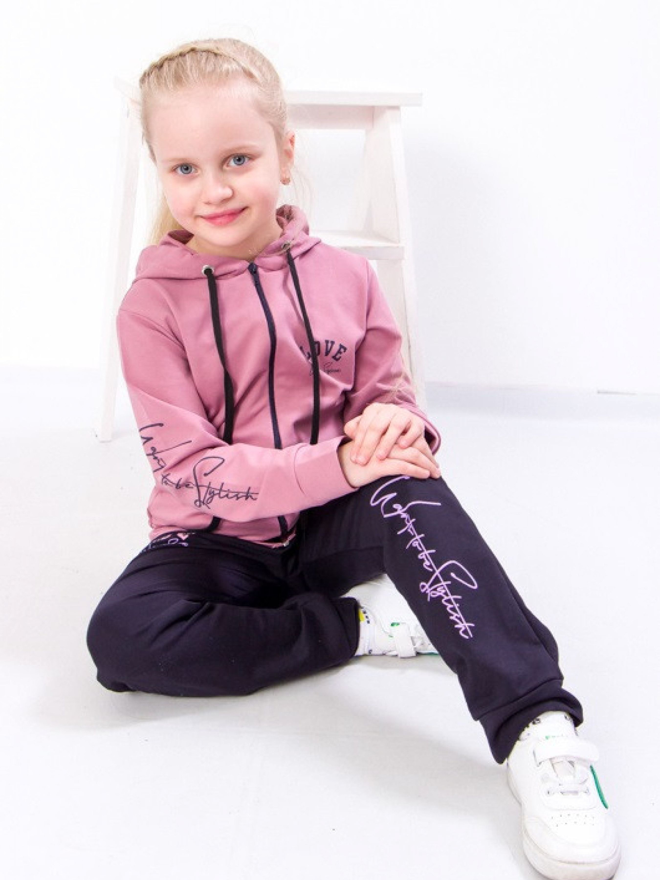 Спортивный костюм Носи своє модель 6018-057-33-2-temno-pudrovij-love Фото