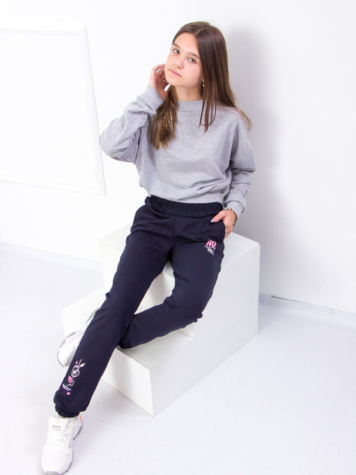 Джоггеры Носи своє модель 6060-057-33-5-chornilxno-sinj Фото