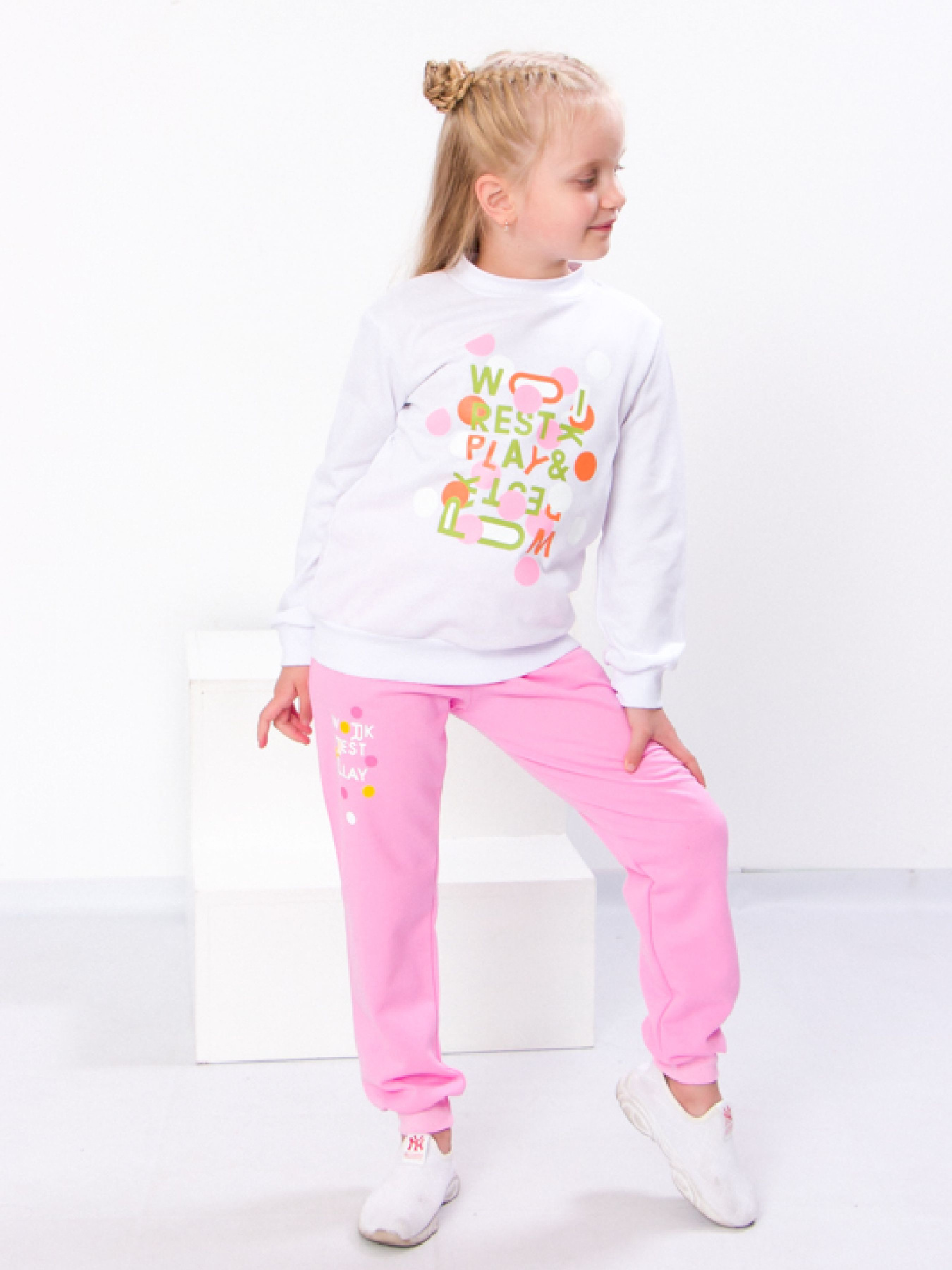 Спортивный костюм Носи своє модель 6063-023-33-7-blij-rozhevij Фото