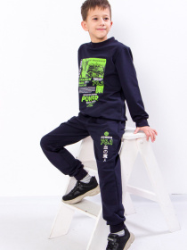 Спортивный костюм Носи своє модель 6063-057-33-6-chornilxno-sinj Фото