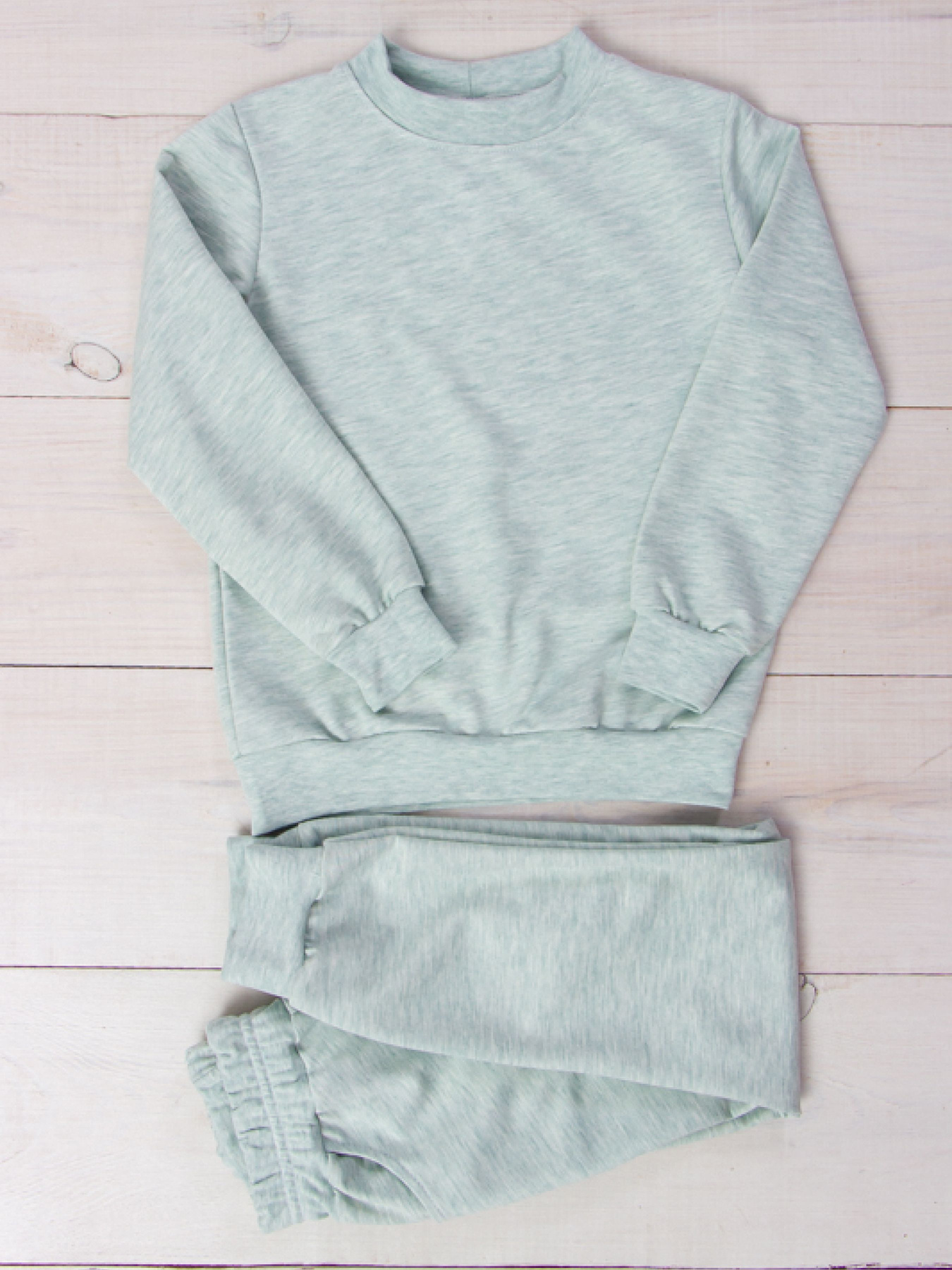 Спортивный костюм Носи своє модель 6063-057-5-zelenij-melanzh Фото