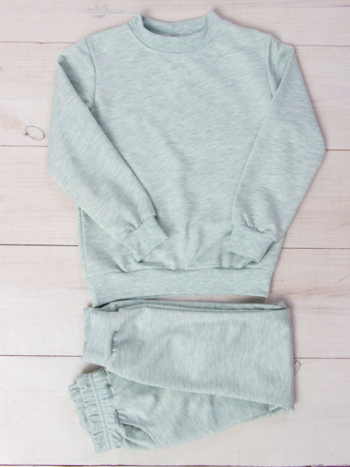 Спортивный костюм Носи своє модель 6063-057-5-zelenij-melanzh Фото