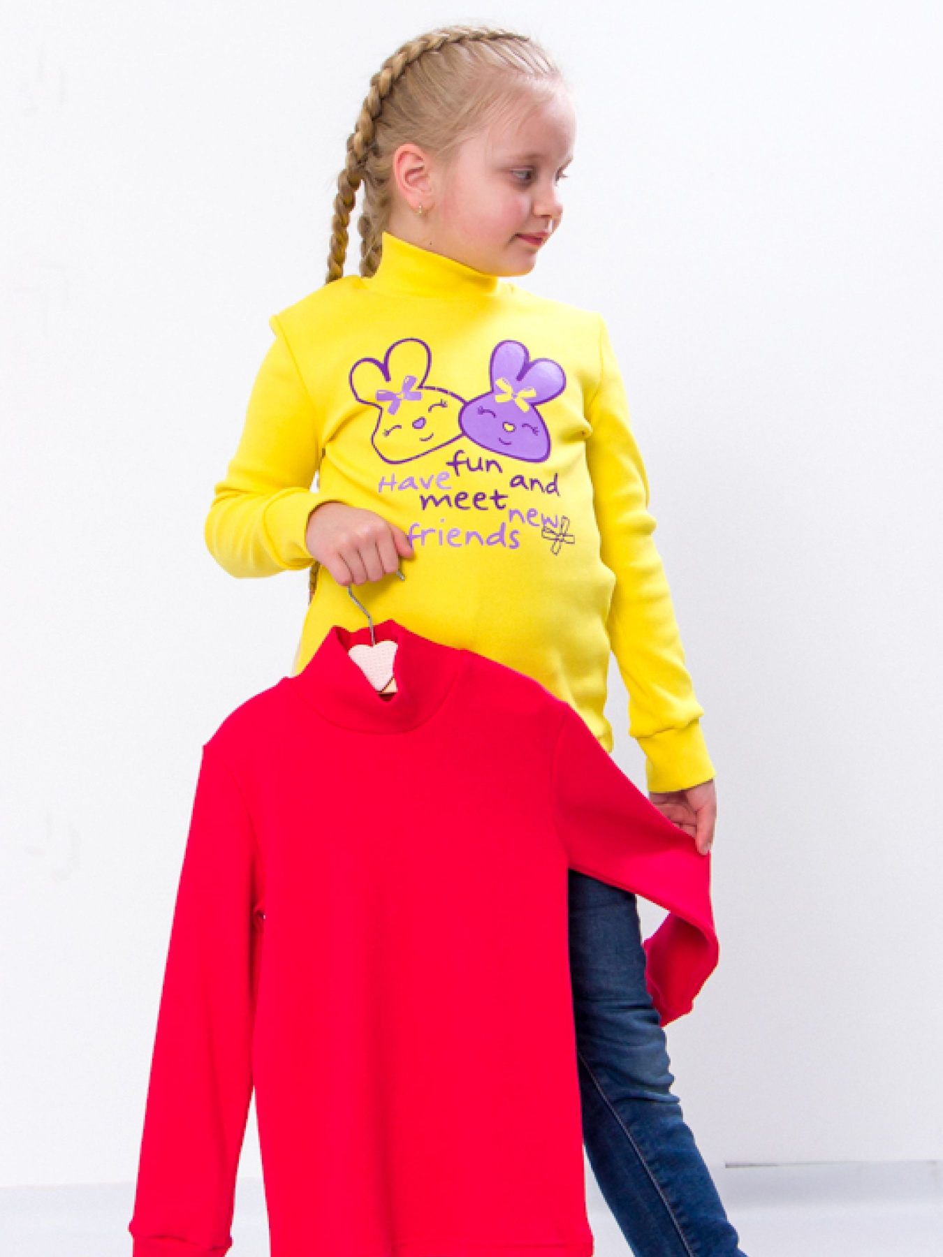 Водолазка Носи своє модель 6068-5-zajchiki-chervonij Фото