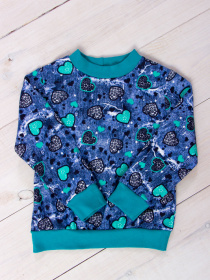 Свитшот Носи своє модель 6069-024-5-serdechka-na-sinxomu Фото