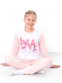 Пижама Носи своє модель 6076-001-33-5-persikovij-melanzh Фото