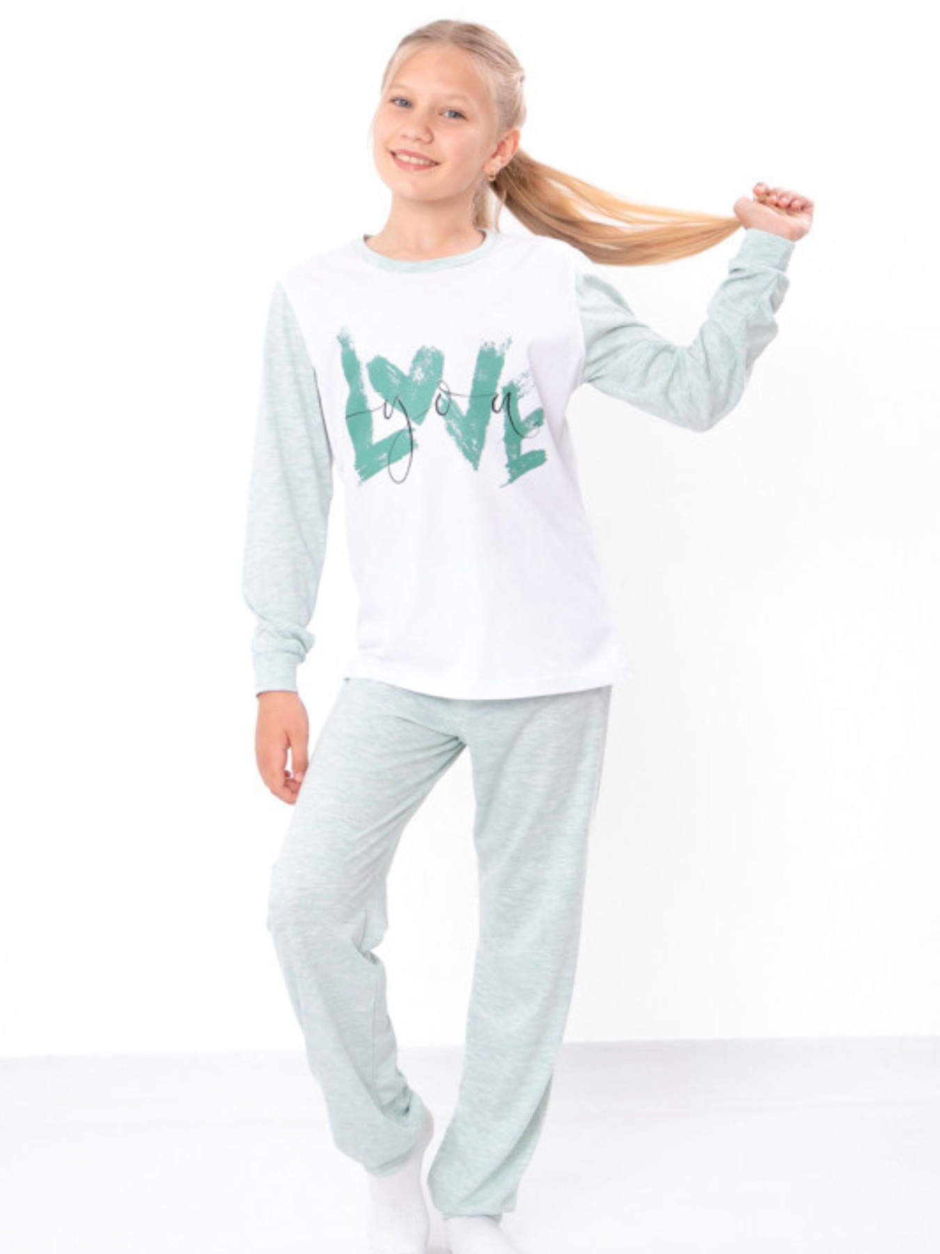 Піжама Носи своє модель 6076-001-33-5-zelenij-melanzh Фото