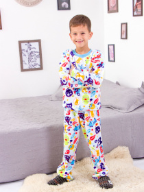 Пижама Носи своє модель 6079-035-4-1-monstriki-svtlo-blakitnij Фото