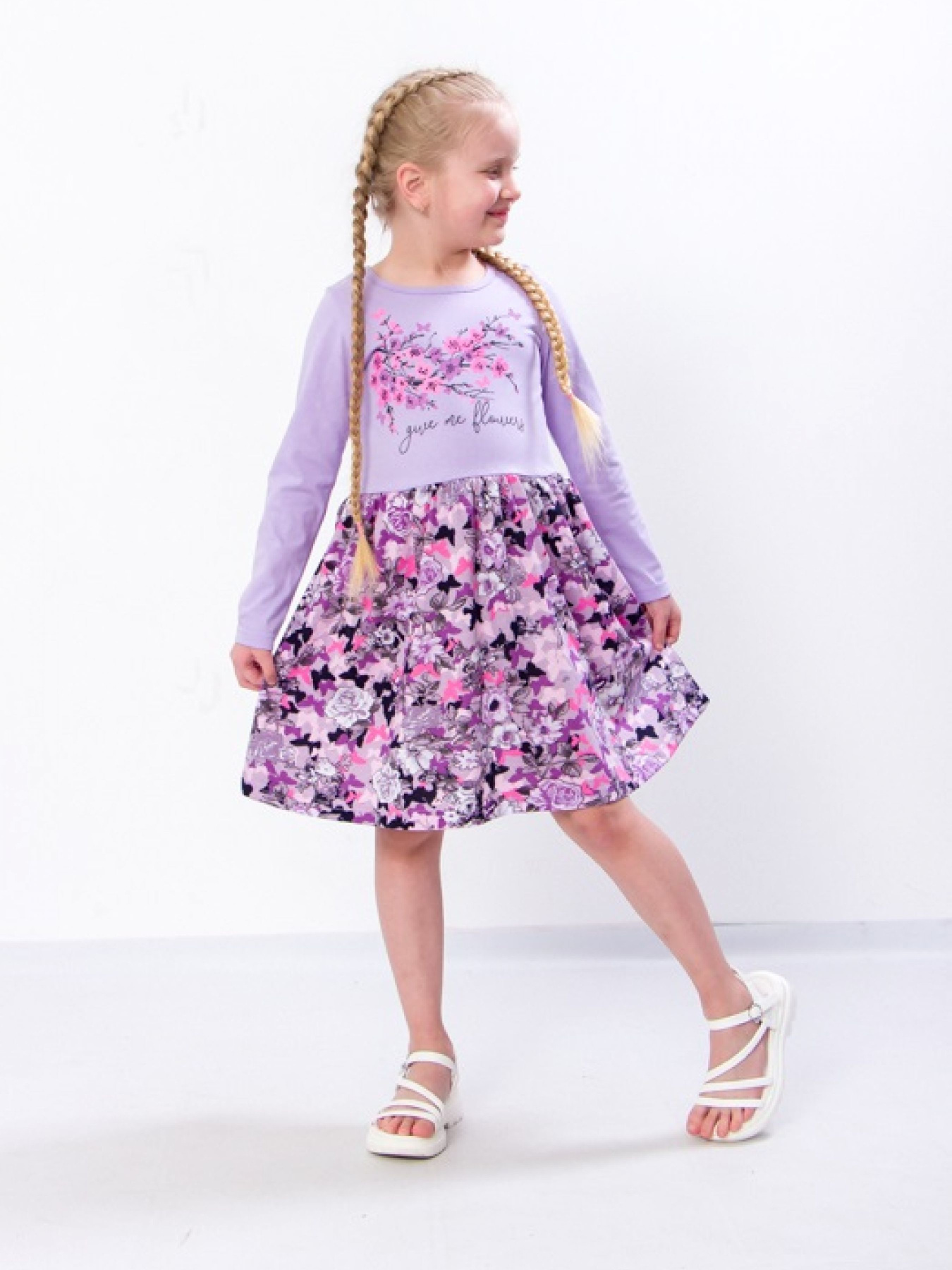 Платье миди Носи своє модель 6117-002-33-kvti-buzok Фото