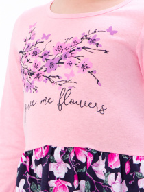 Платье миди Носи своє модель 6117-002-33-kvti-chornilxno-sinj Фото