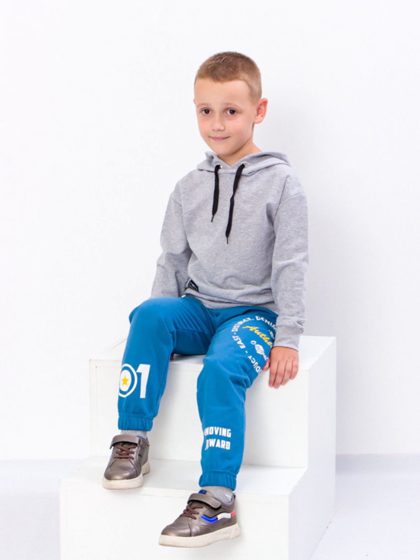 Штаны спортивные Носи своє модель 6155-023-33-4-temna-blakitx Фото