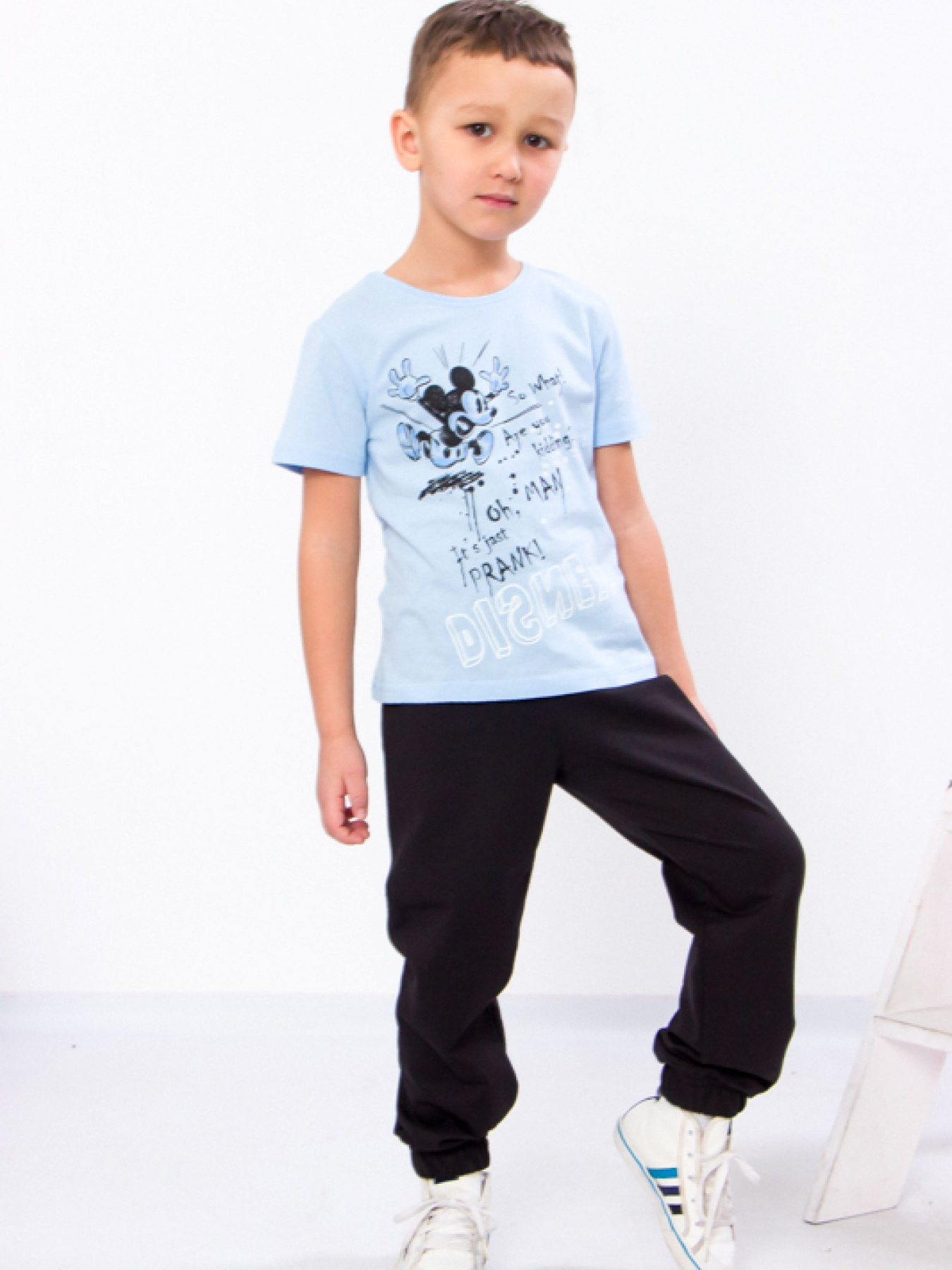 Джоггеры Носи своє модель 6155-057-4-chornij Фото