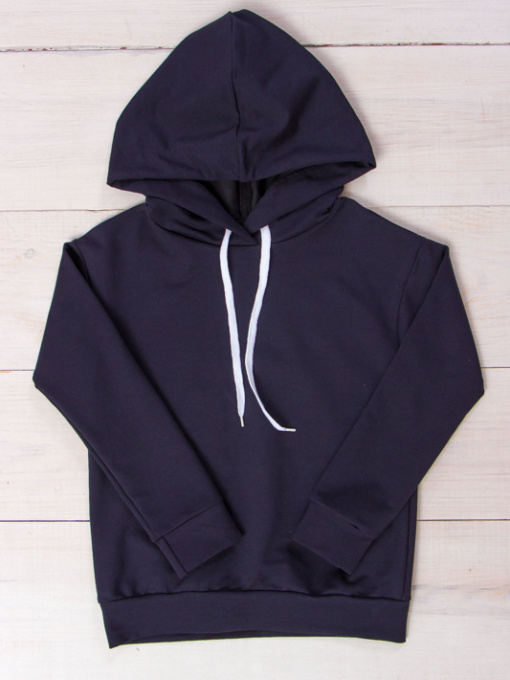 Худи Носи своє модель 6226-057-1-chornilxno-sinj Фото