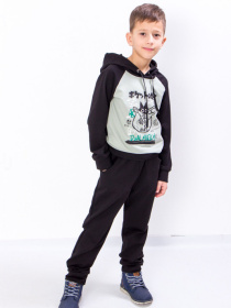 Спортивный костюм Носи своє модель 6228-057-33-4-nefrit-chornij Фото