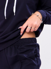 Спортивный костюм Носи своє модель 6241-057-chornilxno-sinj Фото