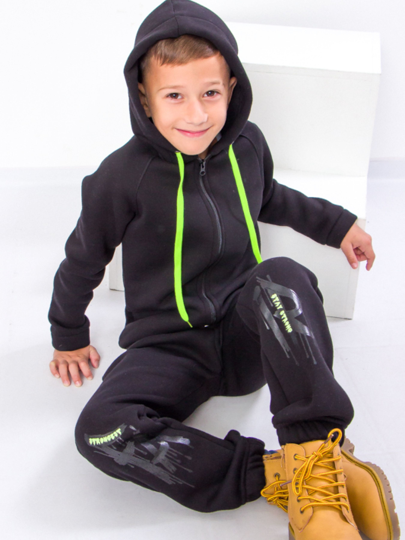 Спортивный костюм Носи своє модель 6309-025-33-4-chornij Фото