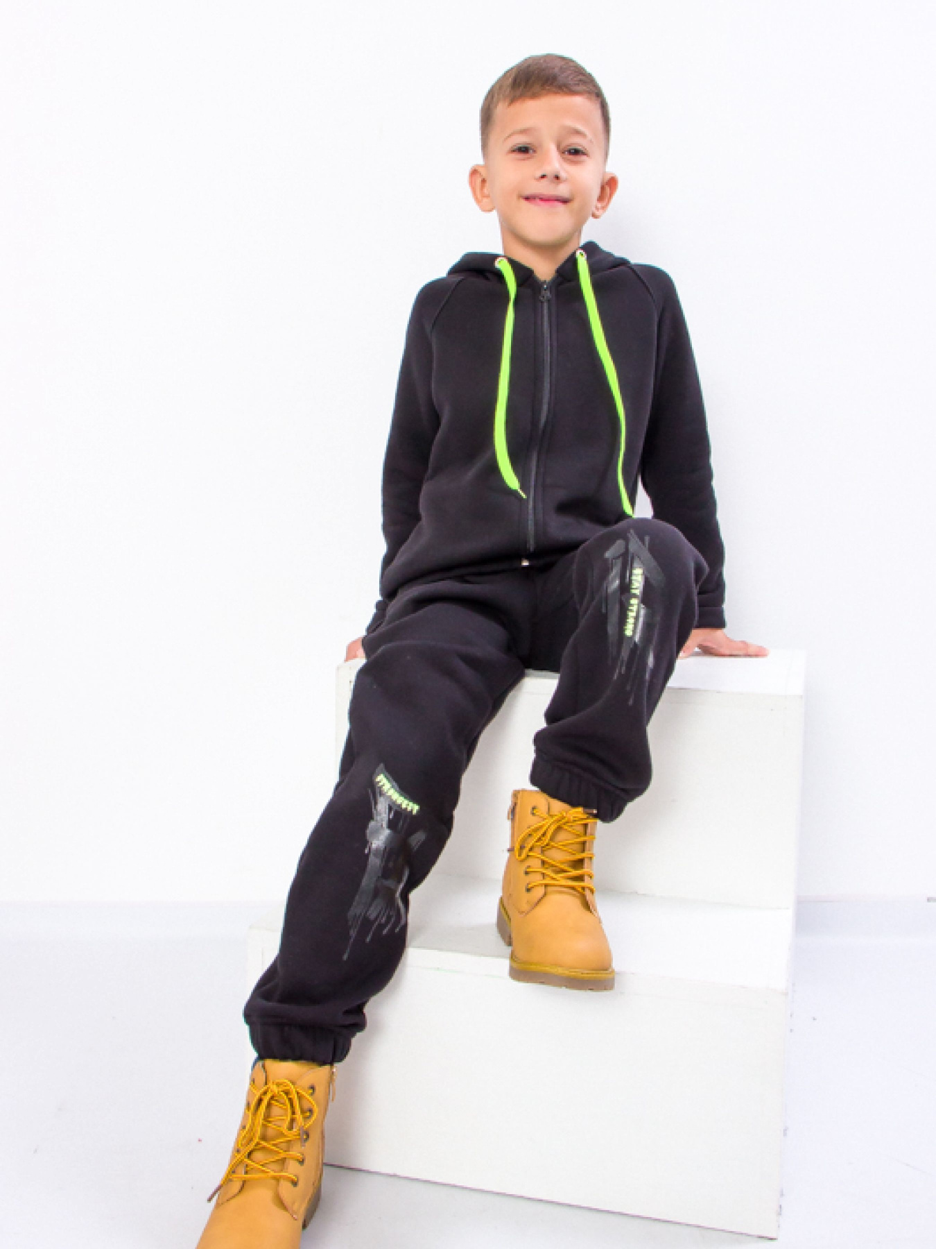 Спортивный костюм Носи своє модель 6309-025-33-4-chornij Фото