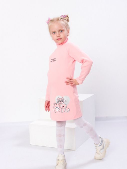 Платье мини Носи своє модель 6316-019-33-persik Фото