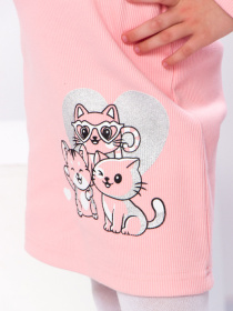 Платье мини Носи своє модель 6316-019-33-persik Фото