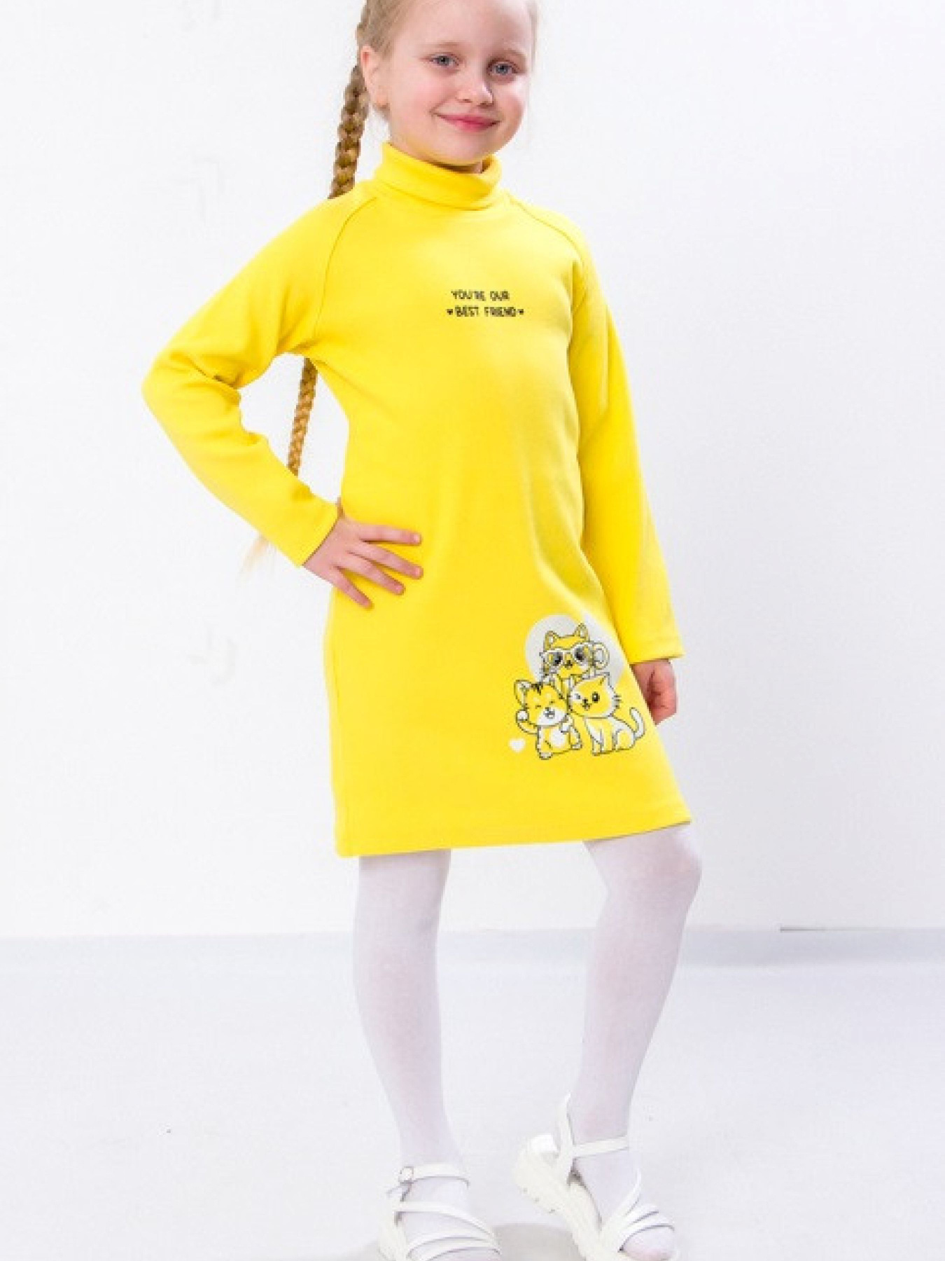 Платье мини Носи своє модель 6316-019-33-zhovtij Фото