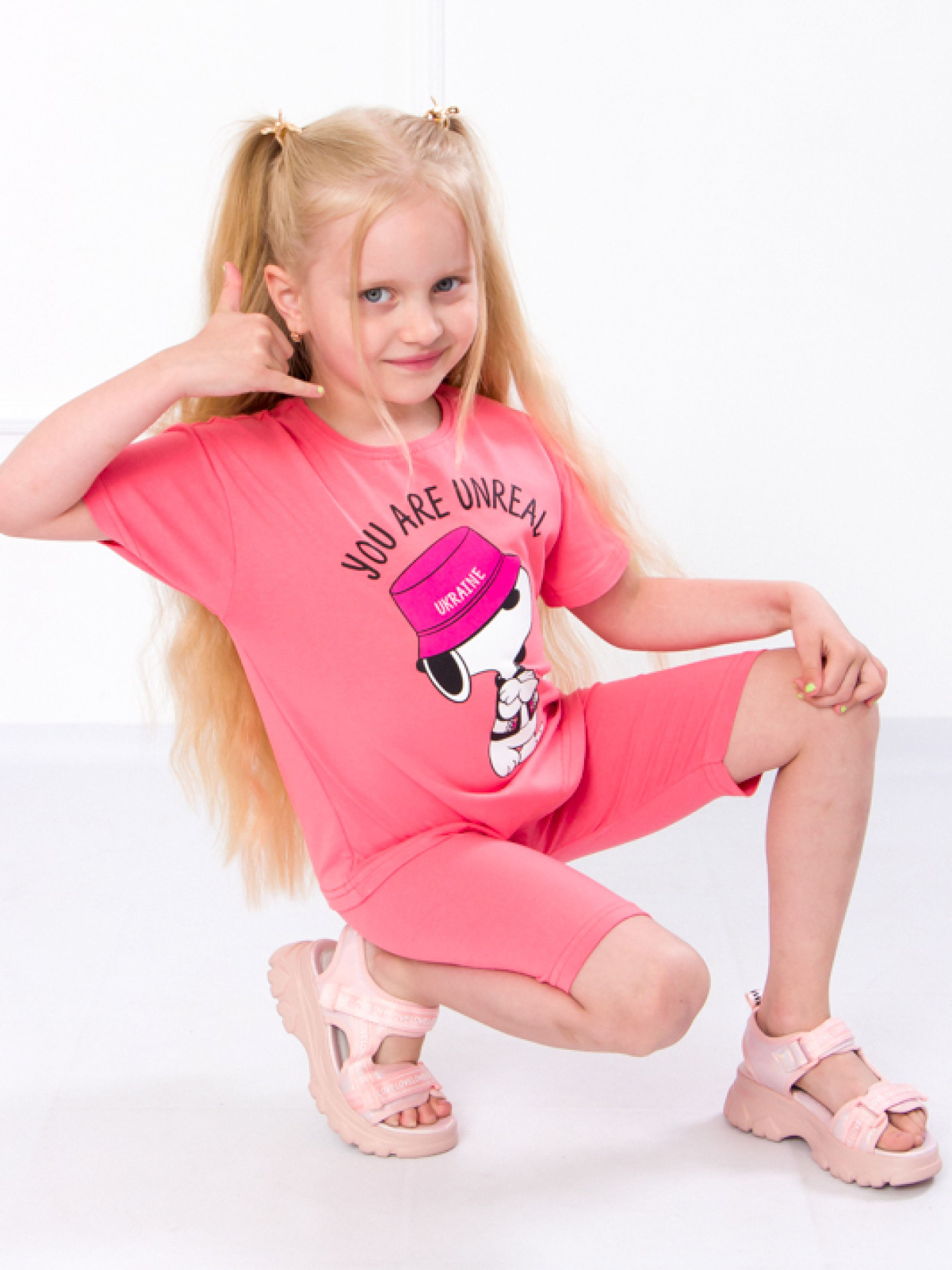 Повседневный костюм Носи своє модель 6337-036-33-koral-snupp Фото