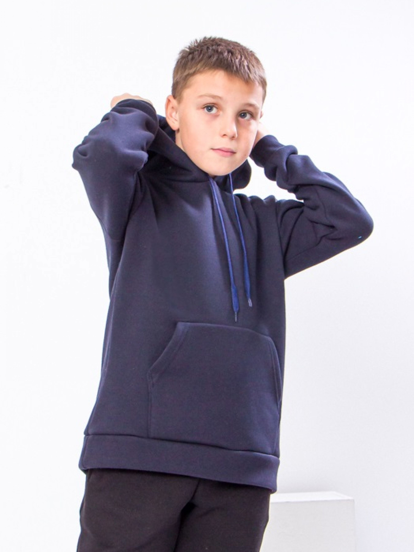 Худи Носи своє модель 6338-025-chornilxno-sinj Фото