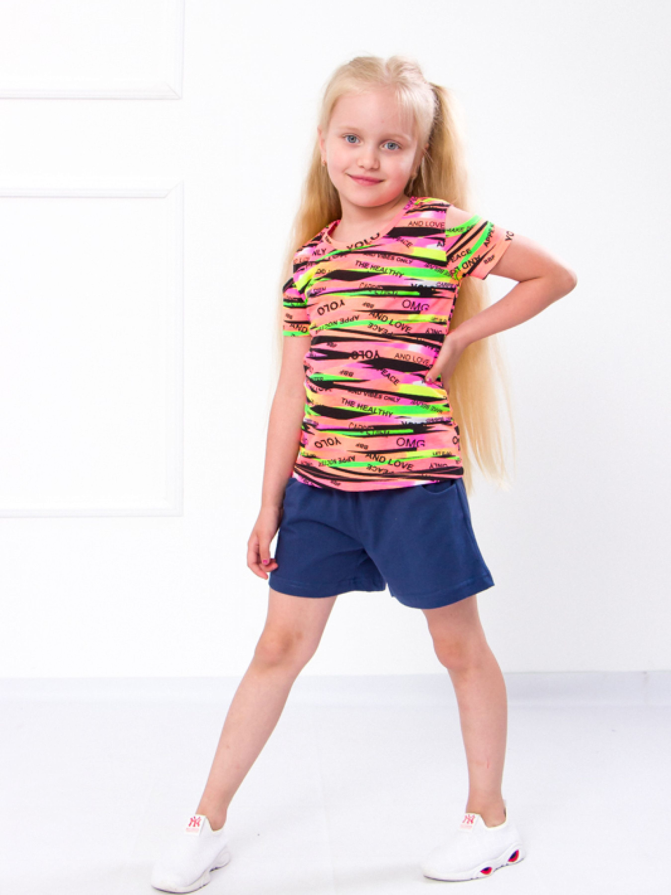 Повседневный костюм Носи своє модель 6339-043-nadpisi-qskrav Фото