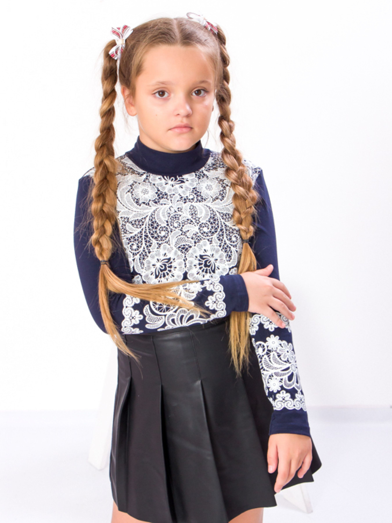 Блуза Носи своє модель 6340-036-33-chornilxno-sinj Фото