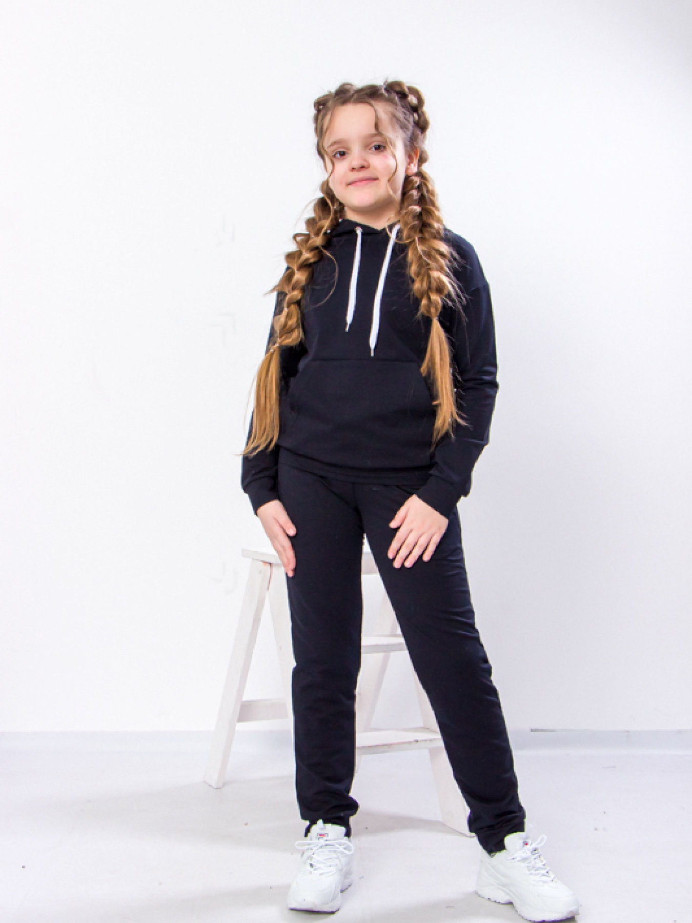 Спортивний костюм Носи своє модель 6341-057-chornilxno-sinj Фото