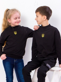 Світшот Носи своє модель 6344-057-22-chornij-gerb Фото