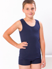 Комплект белья Носи своє модель 6348-036-chornilxno-sinj Фото