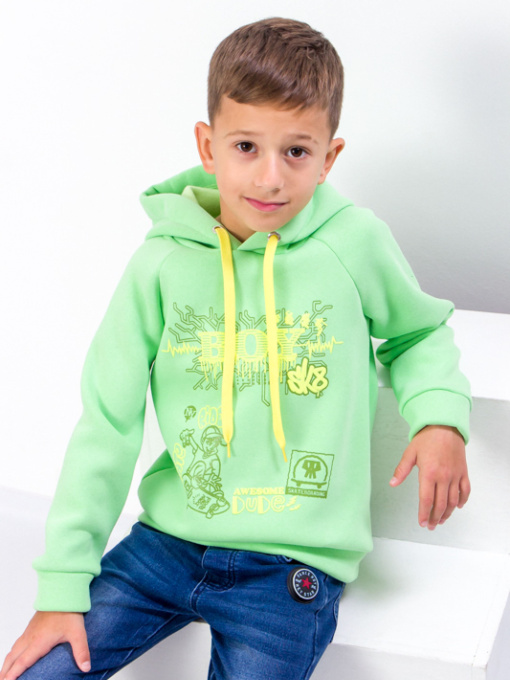 Худи Носи своє модель 6353-025-33-4-salatovij-boy Фото