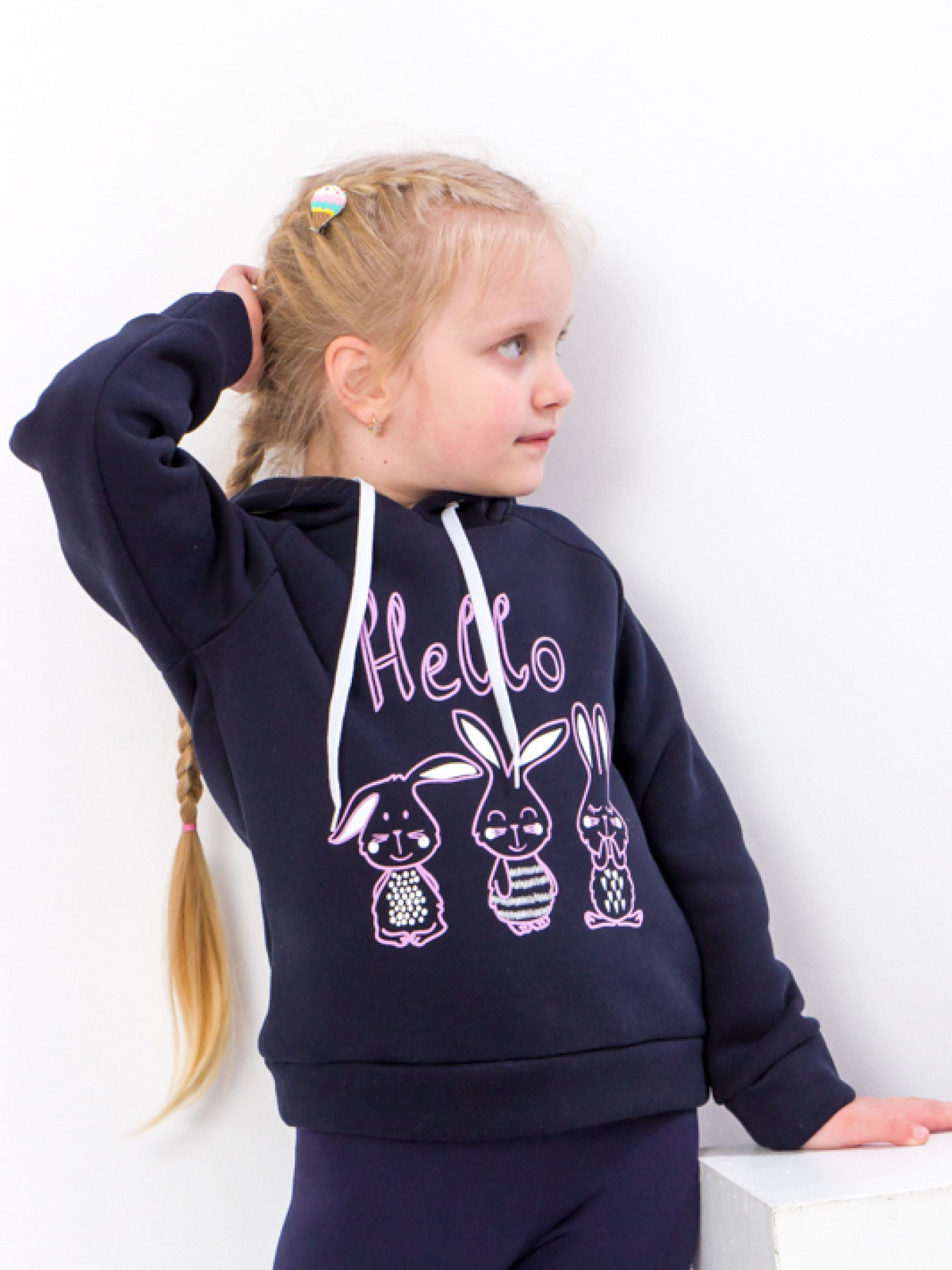 Худи Носи своє модель 6353-025-33-5-chornilxno-sinj-zajka Фото