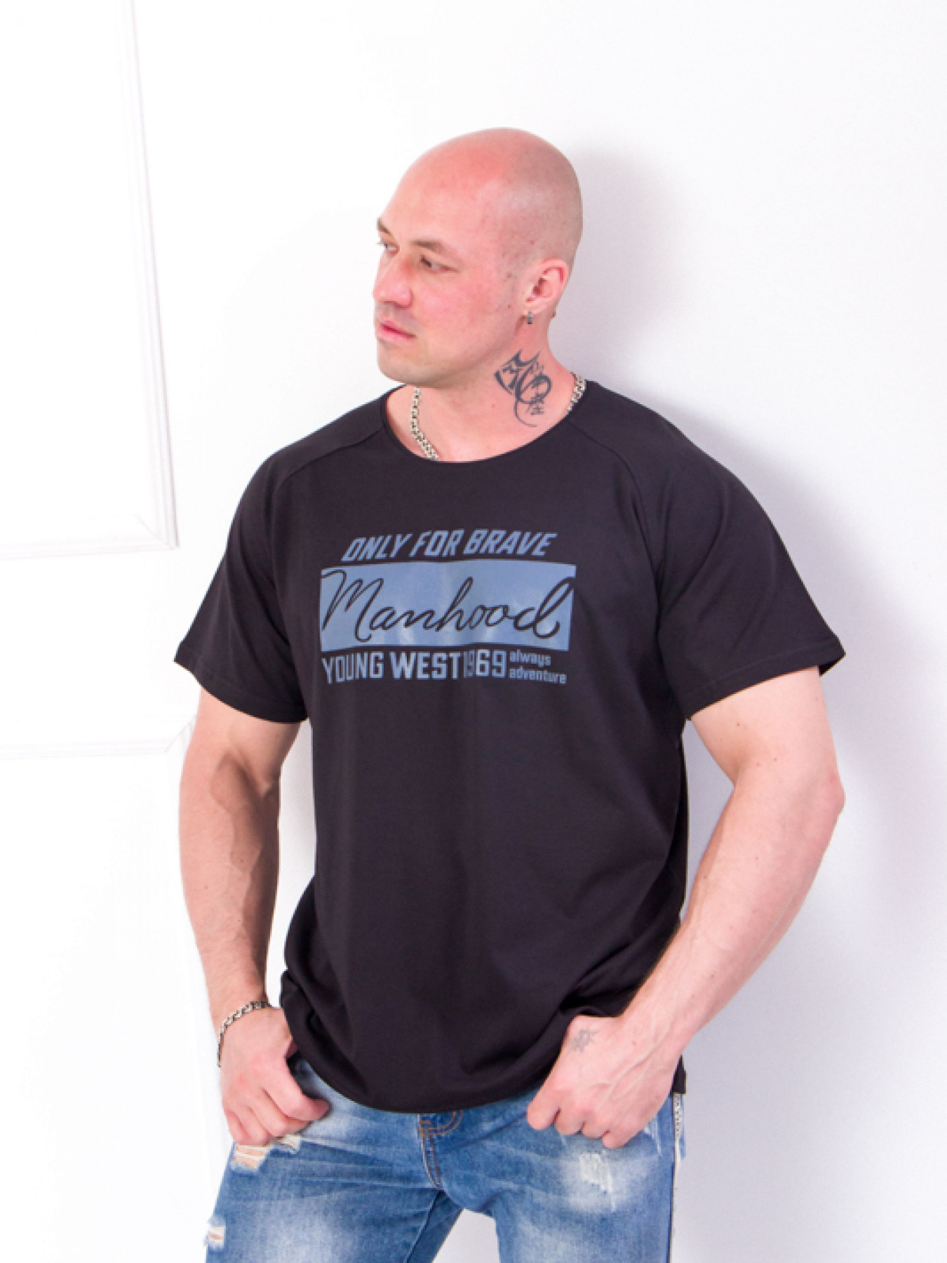 Футболка Носи своє модель 8011-001-33-chornij Фото