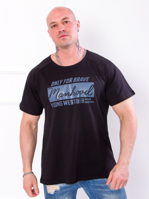 Футболка Носи своє модель 8011-001-33-chornij Фото