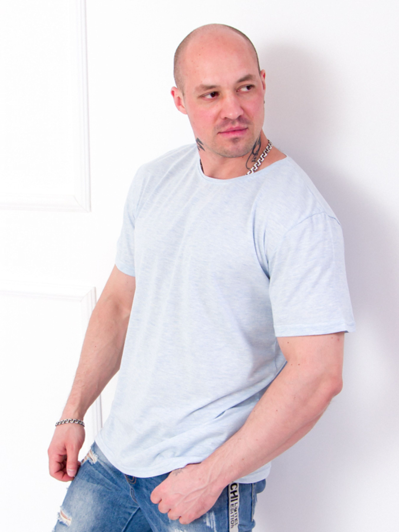 Футболка Носи своє модель 8012-001-2-blakitnij-melanzh Футболка Носи своє модель 8012-001-2-blakitnij-melanzh Фото