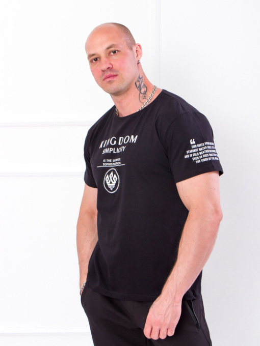 Футболка Носи своє модель 8012-001-33-3-chornij-kingdom Фото