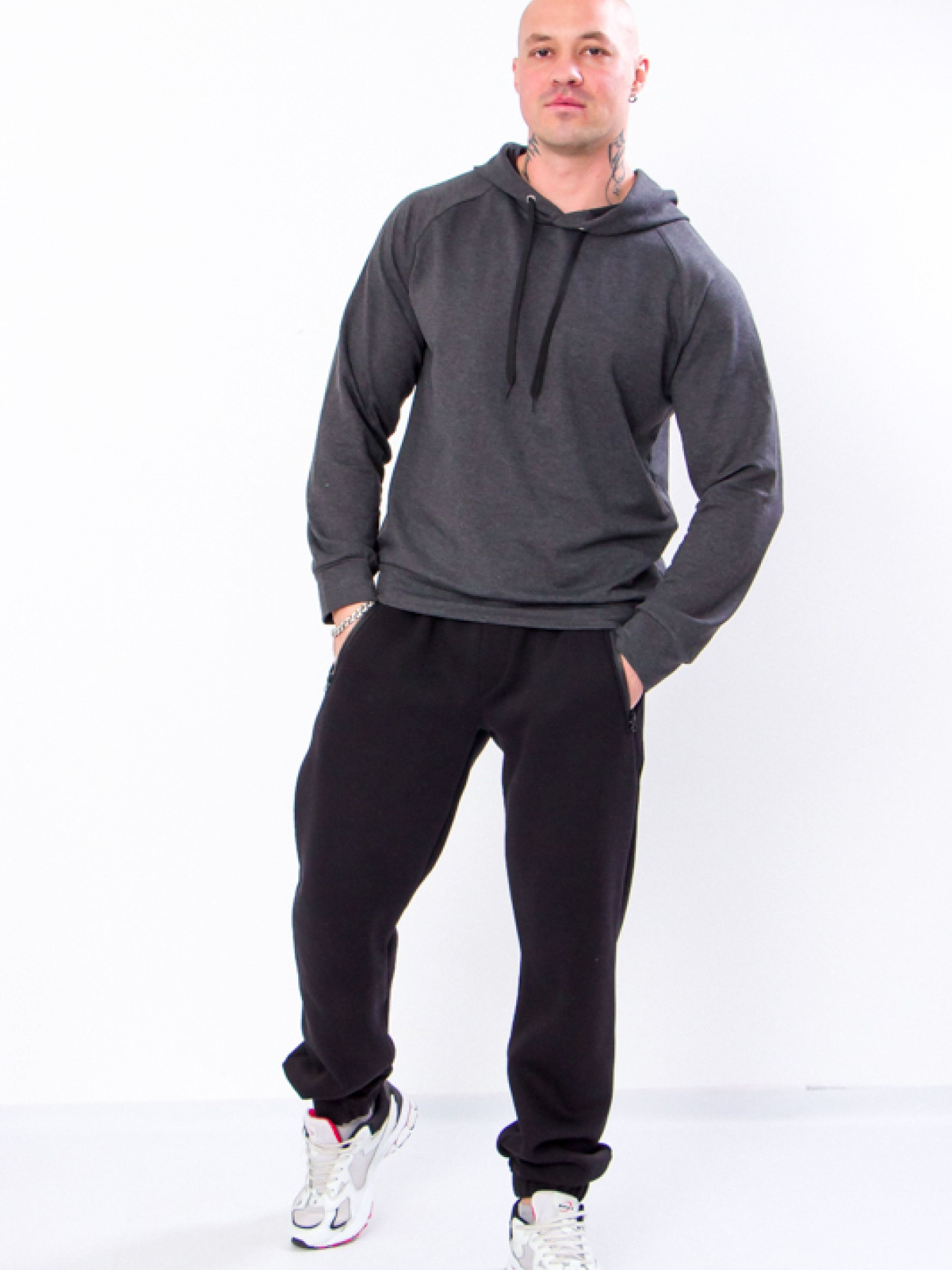 Штаны спортивные Носи своє модель 8025-025-chornij Фото