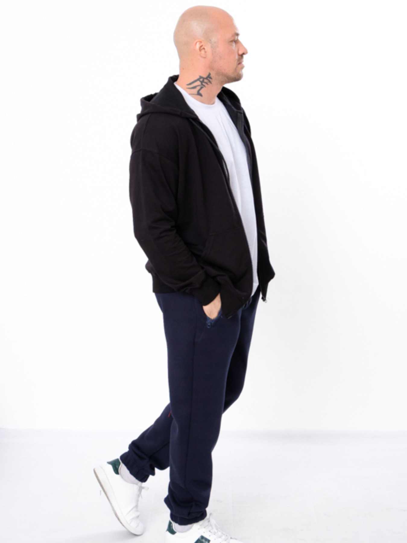 Штаны спортивные Носи своє модель 8025-025-chornilxno-sinj Фото