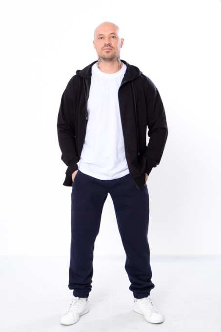 Штаны спортивные Носи своє модель 8025-025-chornilxno-sinj Фото