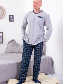 Пижама Носи своє модель 8094-002-1-kltinka-chornilxno-sinj Фото